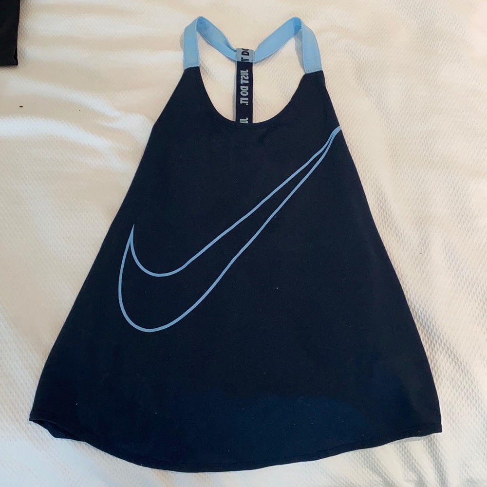 Nike just do it racer back tank top dri-fit
